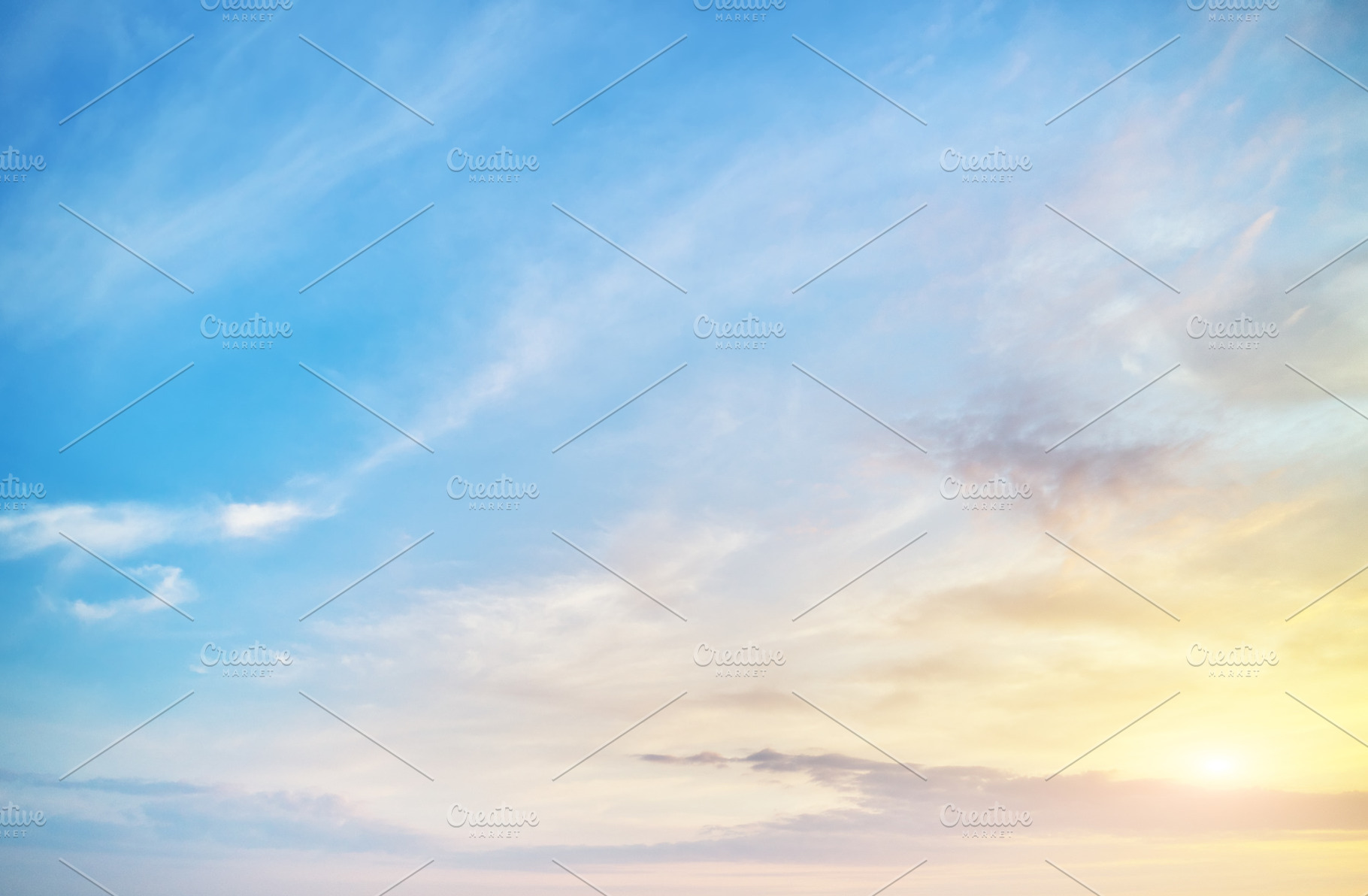 Sky background on sunset., a Background Photo by djgis