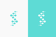 Modern Abstract Biotech DNA Logo, a Branding & Logo Template by arhabib (Thumbnail 6 of 9)