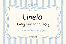 Linelo - A Handwritten Font