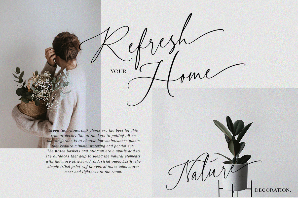 Bridal Routine - Signature Script, a Script Font by Letterhend Studio (Photo 5 of 10)