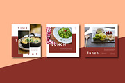 Food Instagram Template, a Social Media Template by Meknya (Thumbnail 6 of 6)