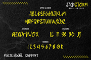 Jackstorm, a Handwritten Font by Fachranheit Studio (Thumbnail 7 of 8)