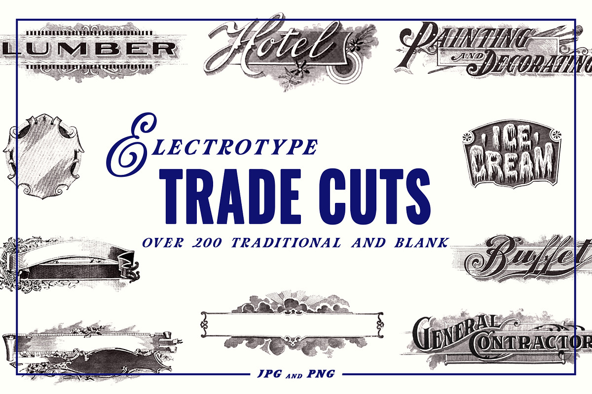Electrotype Trade Cuts, an Animal Illustration by Blue Line Design (Photo 1 of 16)