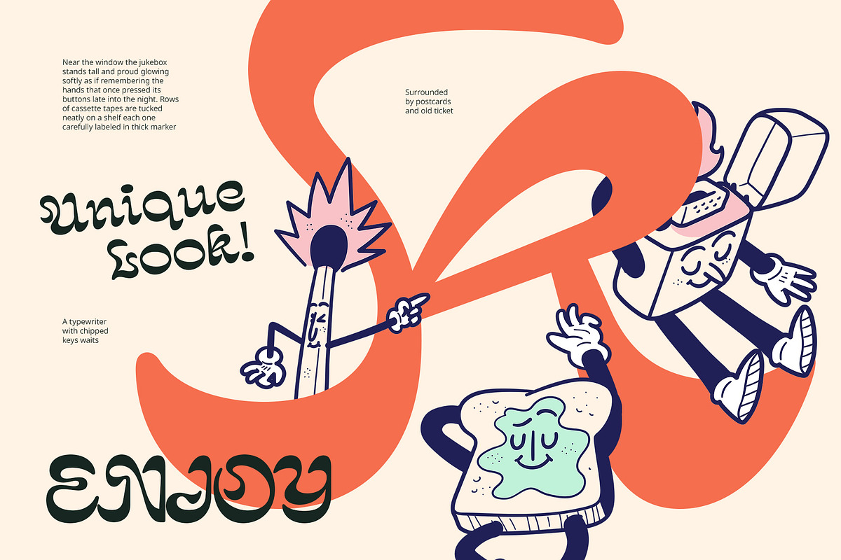 CS Andie – Trippy Font, a Blackletter Font by Craft Supply Co. (Photo 3 of 8)