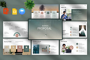 Business Proposal Template, a Presentation Template by Pradaxa (Thumbnail 1 of 8)