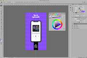 Podcast Stories for CANVA + PS, a Social Media Template by Roger Coles (Thumbnail 6 of 6)