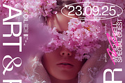 Blossom Veil Dreams Poster Template, a Poster Template by creatsy5 (Thumbnail 3 of 4)