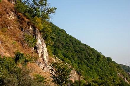 Part of the road among the mountains, a Transportation Photo by Schreibikus