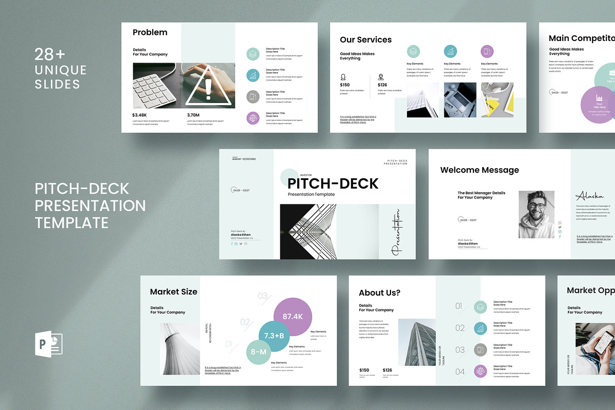 Pitch-Deck Presentation Template