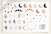Magic Moon Butterflies Clipart Set, an Object Graphic by Alena Koval (Thumbnail 3 of 15)