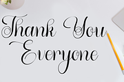 Deary February, a Script Font by FreshTypeINK (Thumbnail 2 of 8)