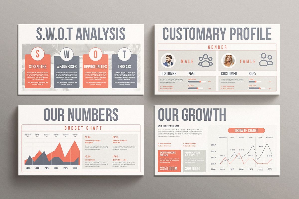 Company Profile Presentation, a Presentation Template by E-Type (Photo 4 of 6)