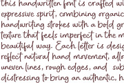 Bachelor Notes - Rough Cursive Font, a Handwritten Font by Subectype Studio (Thumbnail 9 of 10)