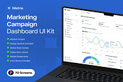 Marketing Campaign Performance Web, an UI Kit Template by Lumina_ui_ux202 (Thumbnail 1 of 6)