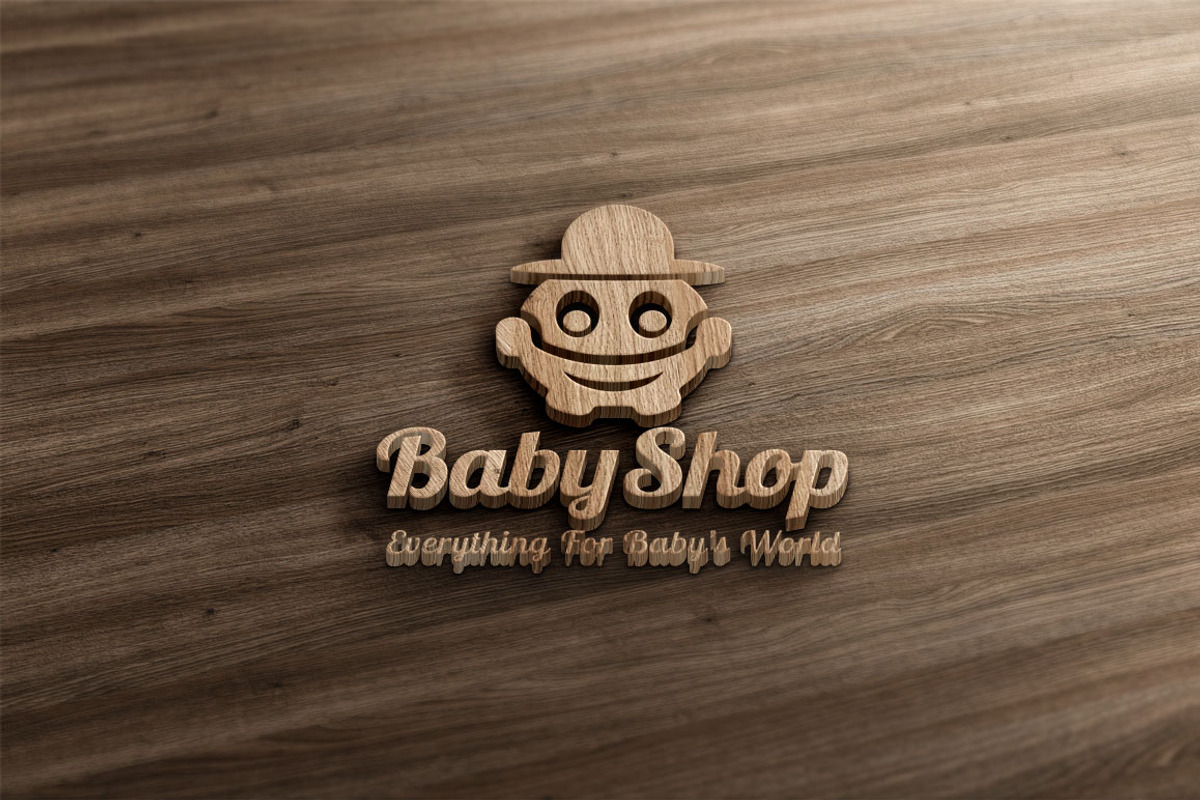 Baby Shop Logo, a Branding & Logo Template by Dotnpix (Photo 3 of 5)