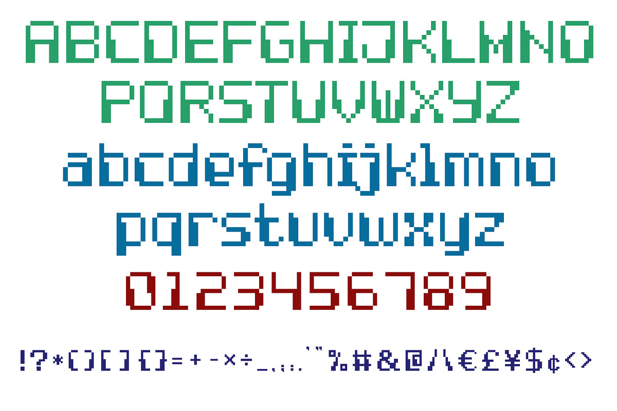 Zentax Bitmap Sans Serif Font, a Serif Font by OWPictures (Photo 11 of 11)