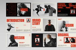 ENMA Bold Modern Keynote Template