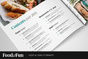 Food&Fun Magazine InDesign Template, a Magazine Template by Mate Toth (Thumbnail 4 of 5)
