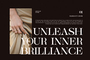 Joker Elegant Serif Font Typeface, a Serif Font by Perfectype (Thumbnail 3 of 6)