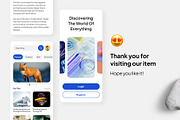 Maquina - Search Engine Mobile App, an UI Kit Template by Panen Creative (Thumbnail 3 of 3)