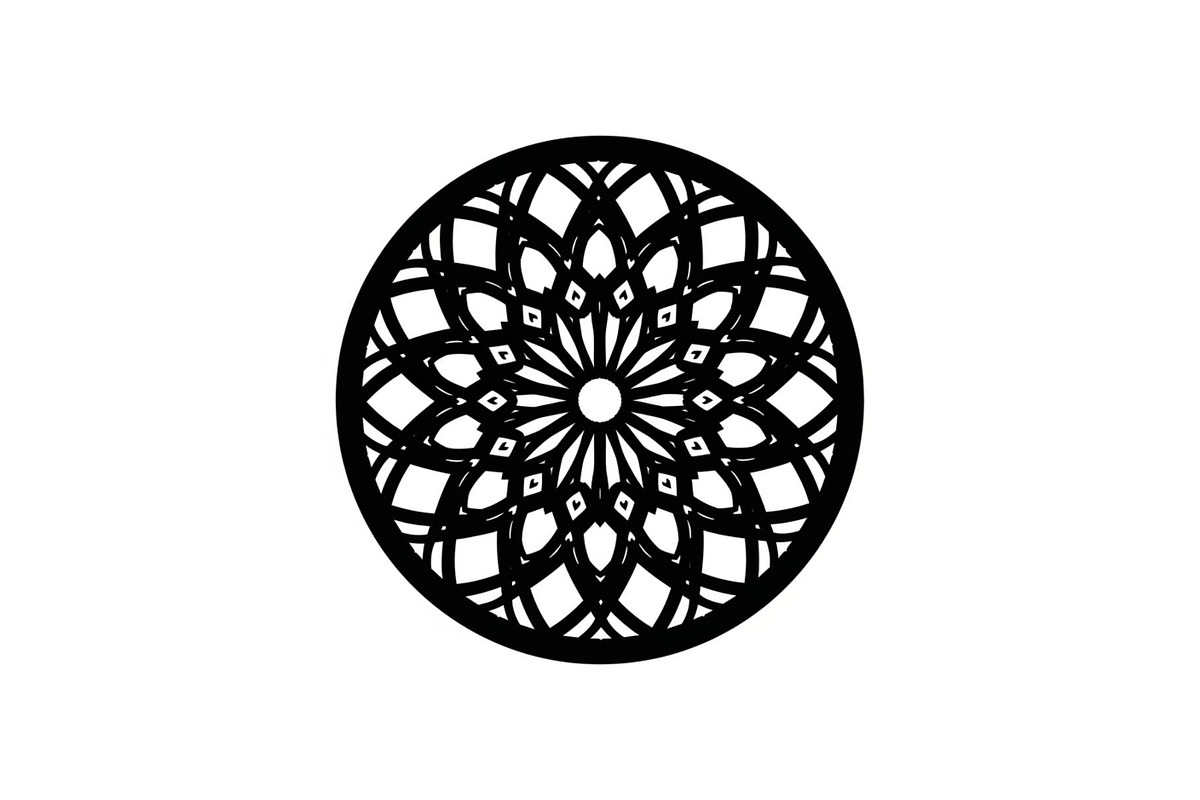 Mandala Circle Ornament Vector Bundl, an Illustration by Gaye Art (Photo 6 of 51)