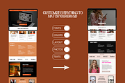 Social Media Manager Canva Website, a Landing Page Template by My Template Studio (Thumbnail 8 of 11)