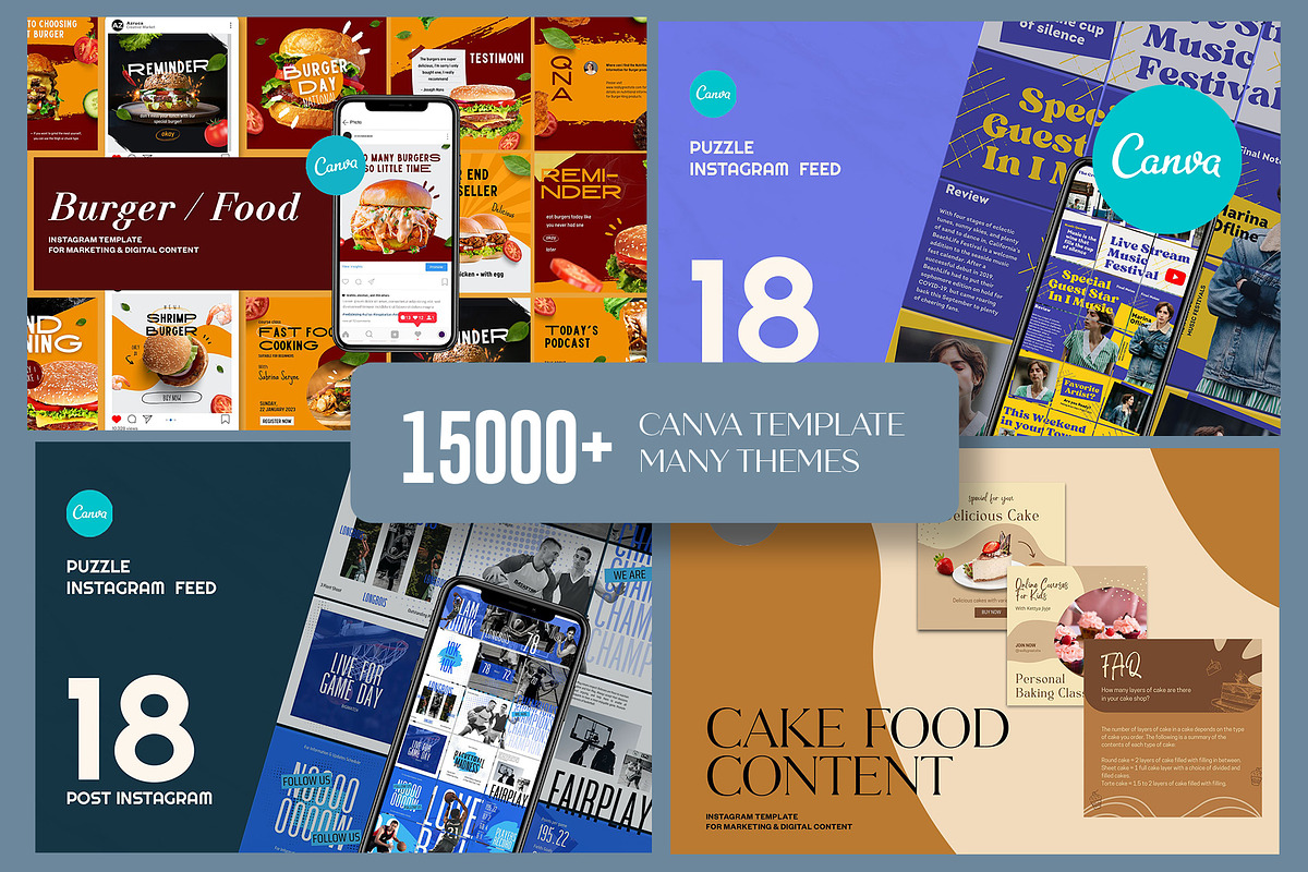 Mega Bundles Instagram | CANVA, a Social Media Template by Azruca (Photo 4 of 12)
