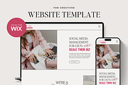 Website Template for Services, a Wix Template by Ton Rêve Design Studio (Thumbnail 1 of 8)