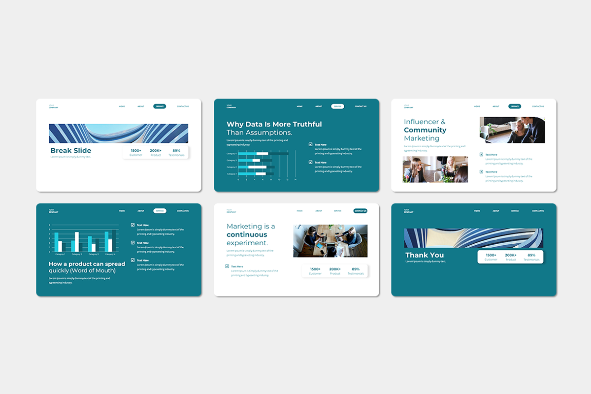 Marketing Strategies - PowerPoint, a Presentation Template by Iqsiart Studio (Photo 3 of 3)