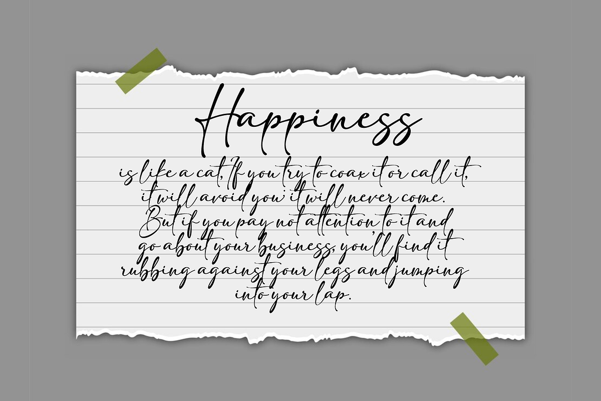 Athaya, a Handwritten Font by almazstudio (Photo 2 of 10)