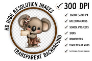 Whimsical New Year Animal Clipart, an Illustration by Craft Nest (Thumbnail 2 of 8)