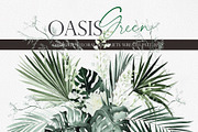 OASIS green - Wedding clipart, an Illustration by Beigetime (Thumbnail 1 of 11)