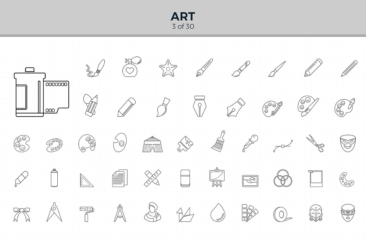 Jumbo Line Icons Pack, an Outline Icon by Jumbo Icons (Photo 5 of 48)