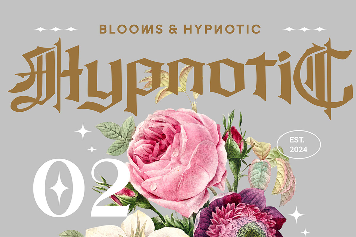 Rettvik - Blackletter Typeface, a Blackletter Font by Arendxstudio (Photo 9 of 9)