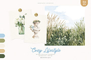 Cozy Lifestyle Collection, a Decorative Illustration by PeDe Designs (Thumbnail 6 of 19)