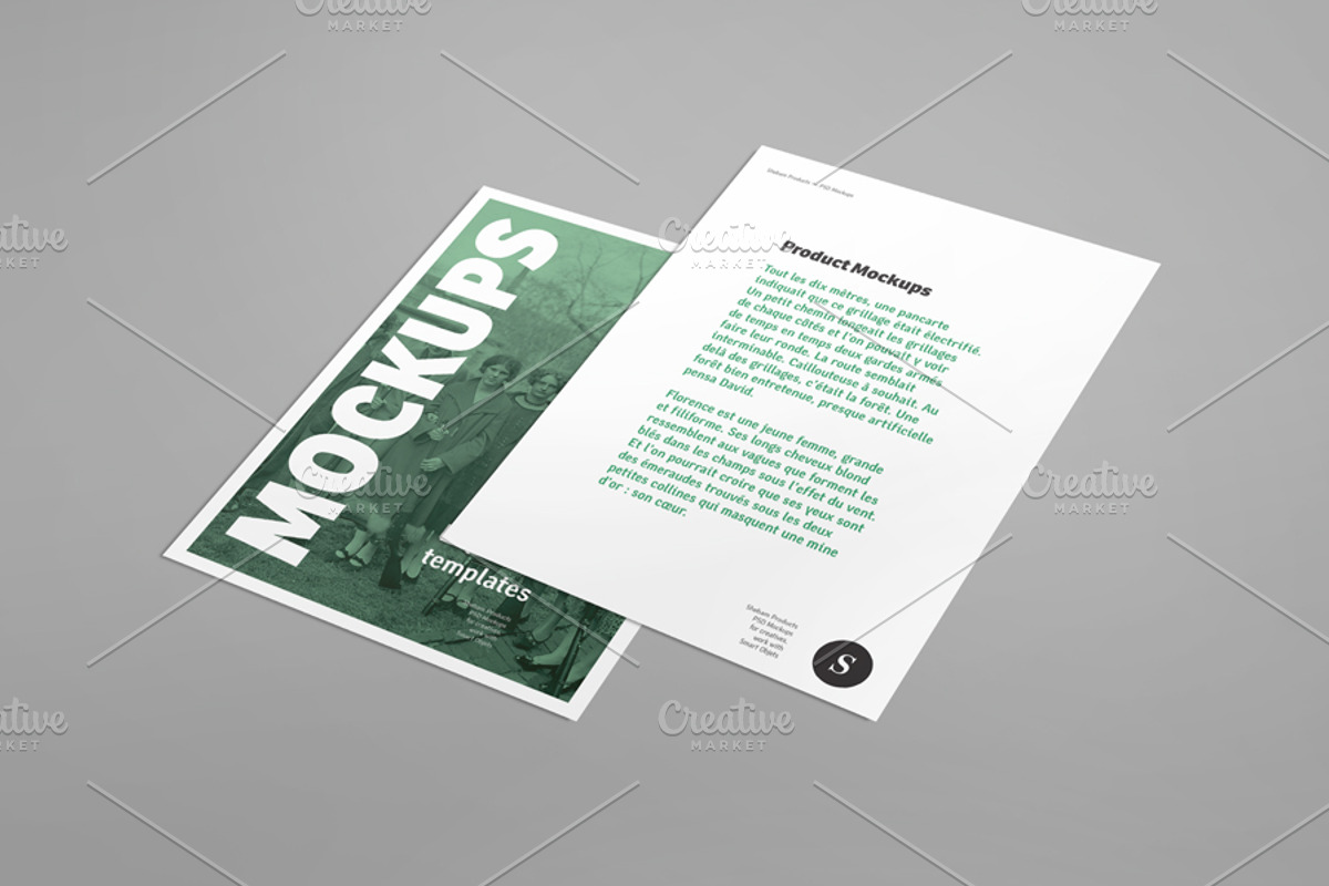 Flyer Mockup - 06, a Print Template by Formelier (Photo 4 of 4)