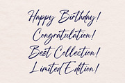 Brush Sinergi - Brush Script Font, a Script Font by Nirmana Visual (Thumbnail 5 of 10)