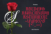 Boomsong Typeface, a Blackletter Font by alit design (Thumbnail 2 of 16)