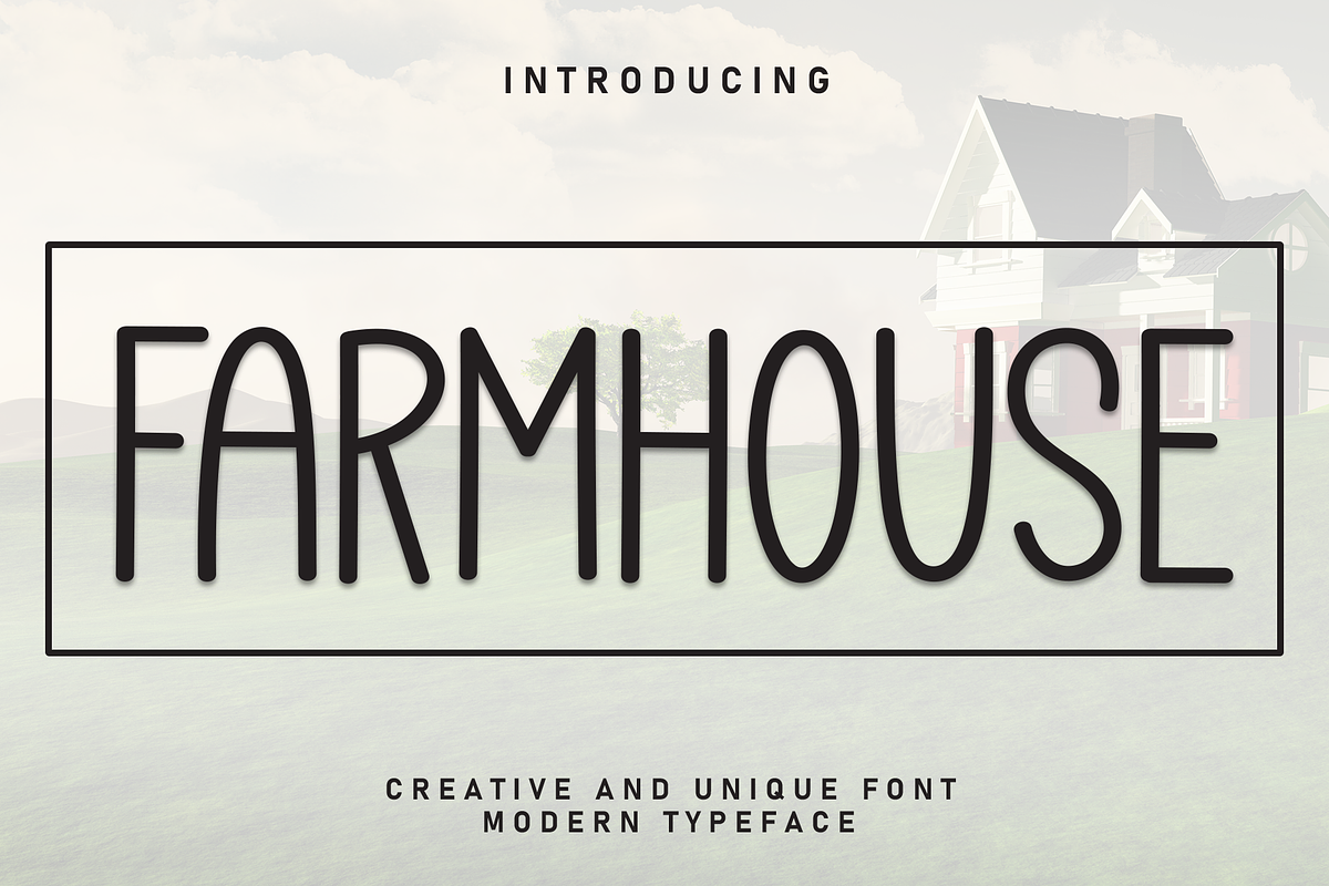Farmhouse | Script Font, a Handwritten Font by Scratchones (Photo 1 of 8)