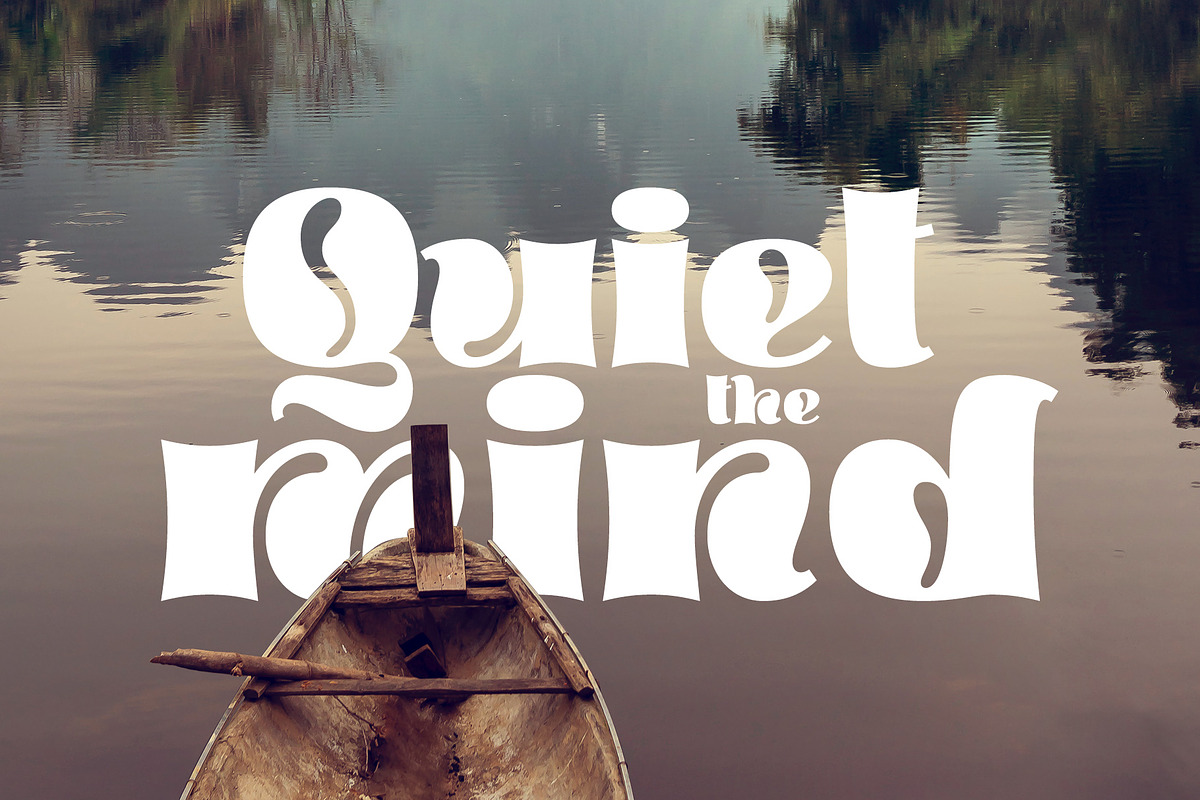 Silent River, a Serif Font by Gleb Guralnyk (Photo 2 of 5)