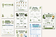 2027 Fitness Planner, a Stationery Template by Designmela01 (Thumbnail 4 of 5)