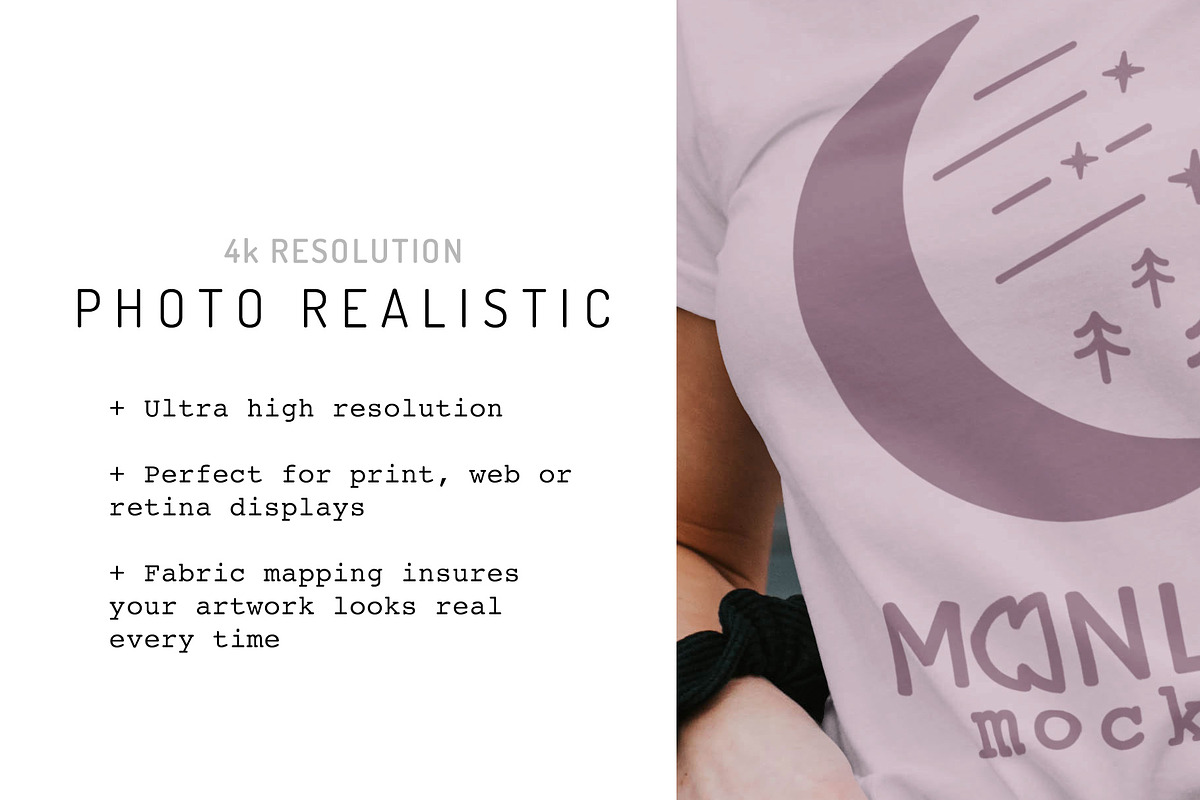Comfort Colors C3333 T-shirt Mockup, a Shirt Mockup by Moonlit Mocks (Photo 3 of 6)
