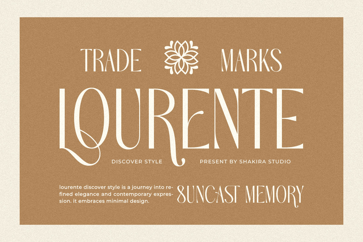 Audrey & Caroline - Elegant Modern, a Serif Font by Shakira Studio (Photo 2 of 10)