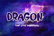 Dragon, a Blackletter Font by Roni Studio (Thumbnail 1 of 4)