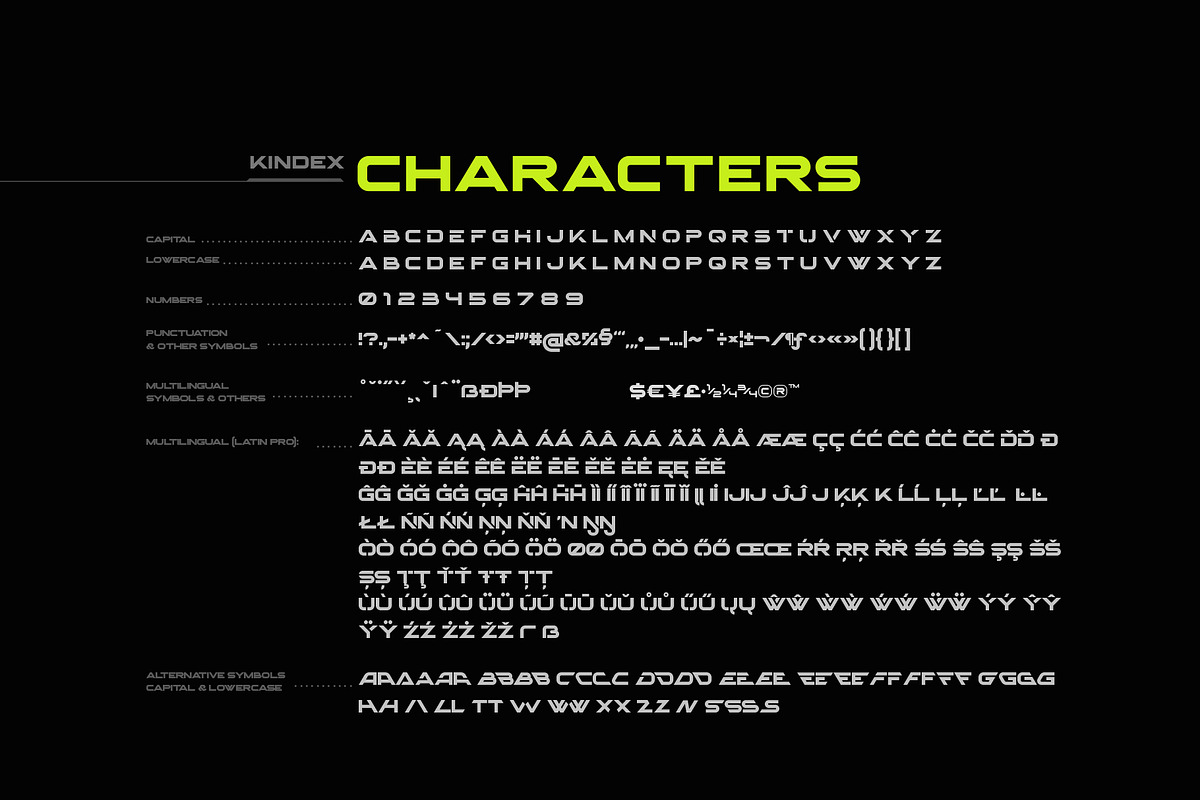 Kindex, a Sans Serif Font by Sentavio (Photo 5 of 8)