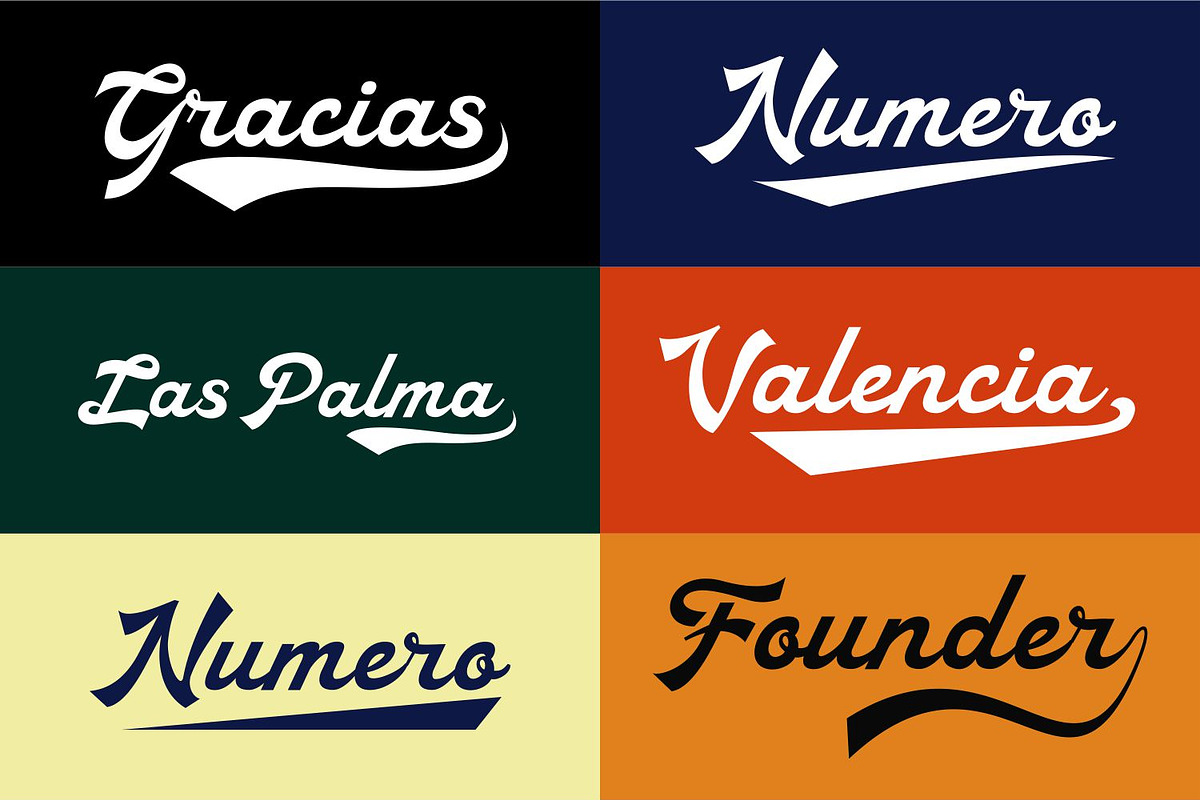 Vegas Vintage Retro Script Font, a Script Font by WhymoreArt (Photo 5 of 12)