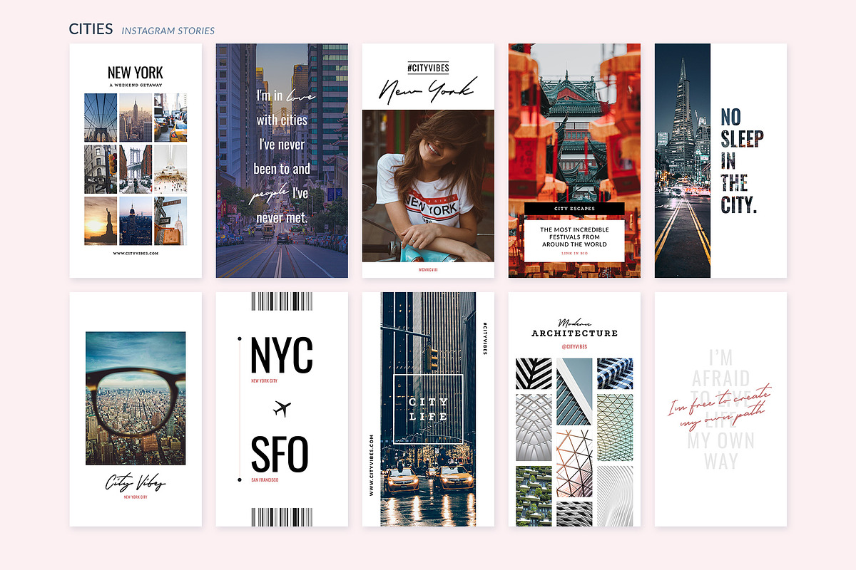 CANVA & PS Complete Instagram Bundle, a Social Media Template by Poego Social (Photo 16 of 52)