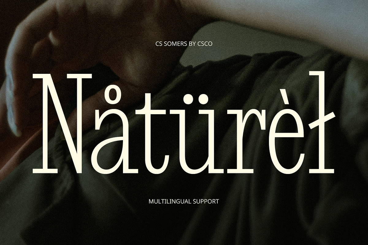 CS Somers – Condensed Font, a Serif Font by Craft Supply Co. (Photo 6 of 8)