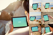 Photorealistic iPad Mockup, an iPad Mockup by Mockura (Thumbnail 1 of 9)