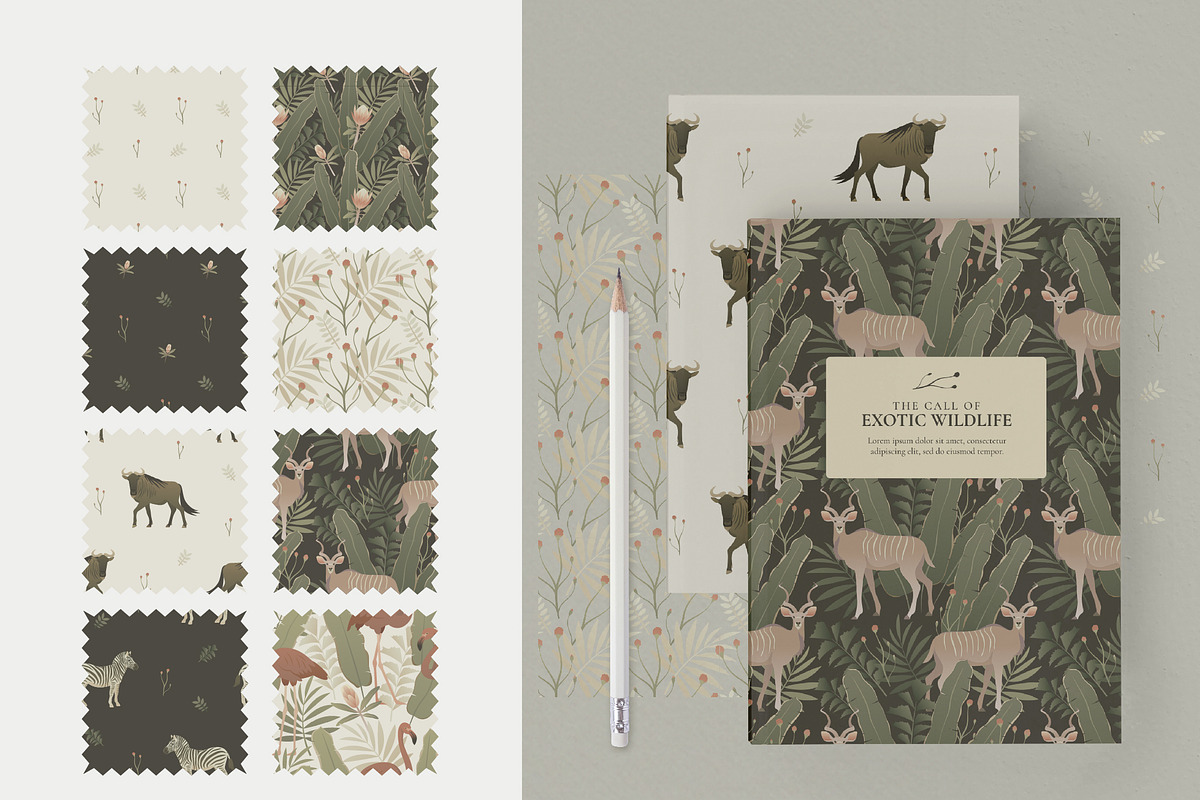 Exotic Wildlife Illustrations, a Decorative Illustration by Wild and Wonder by Ana (Photo 9 of 13)